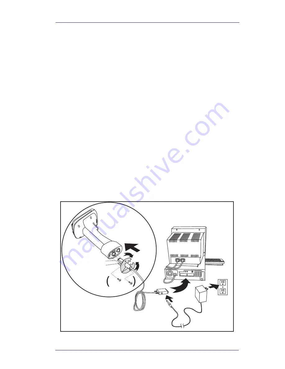 Datalogic PowerScan 7000 Quick Reference Manual Download Page 9