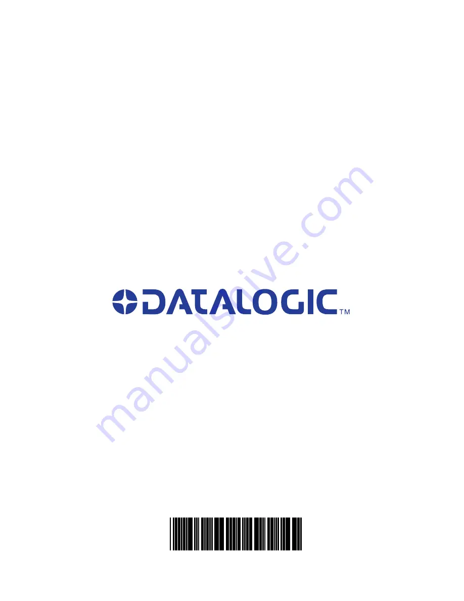 Datalogic PowerScan 7000 Quick Reference Manual Download Page 20