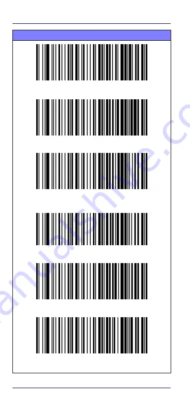 Datalogic PowerScan PD9130 Quick Reference Manual Download Page 20