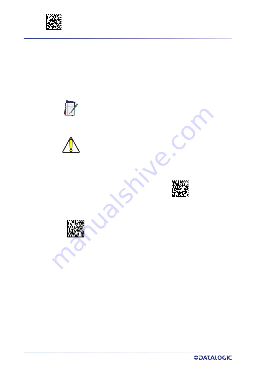 Datalogic QuickScan QD2590 Product Reference Manual Download Page 112