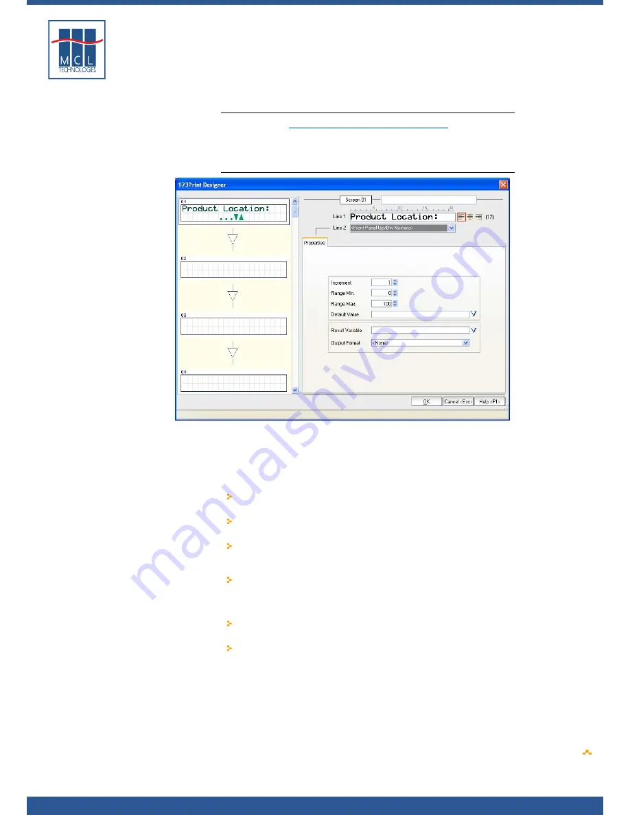 Datamax 123 Print v1.1x Скачать руководство пользователя страница 68