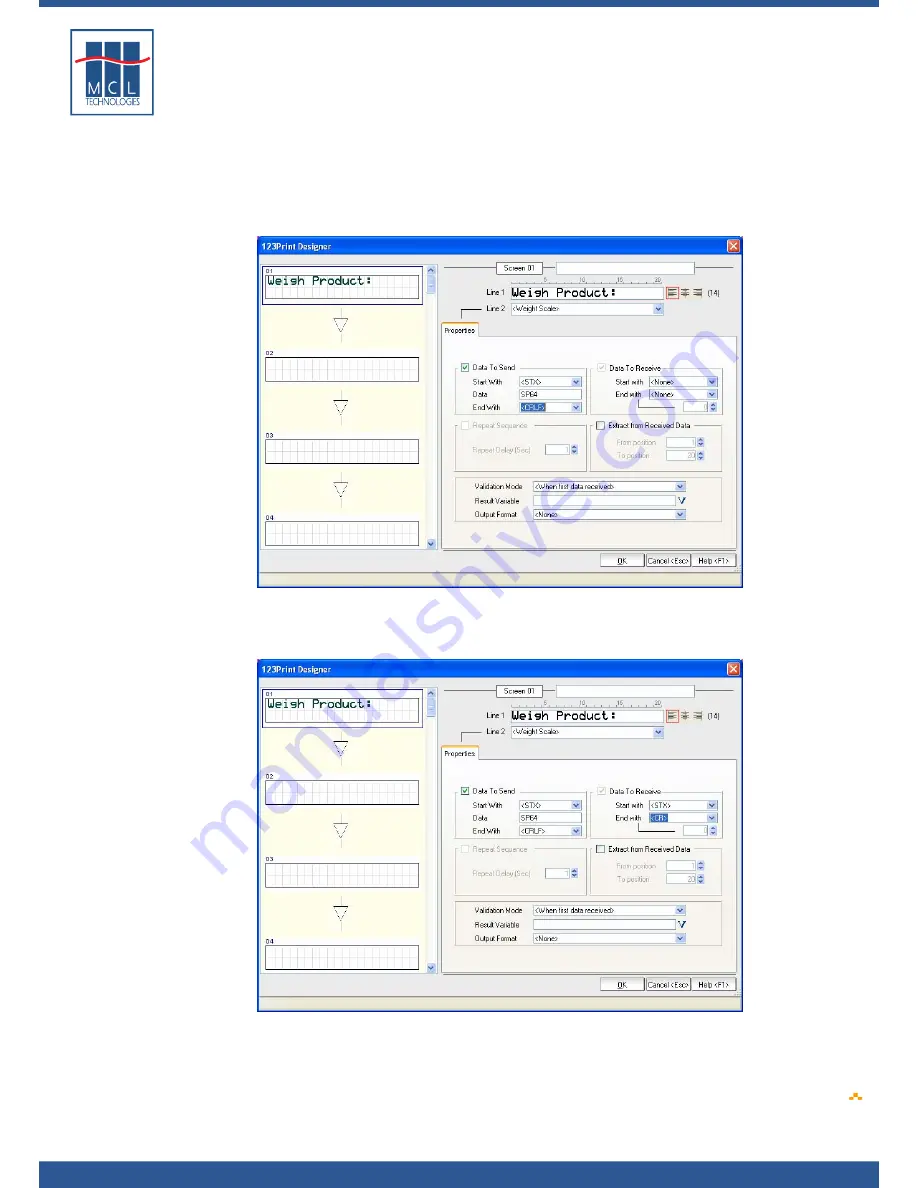 Datamax 123 Print v1.1x User Manual Download Page 75