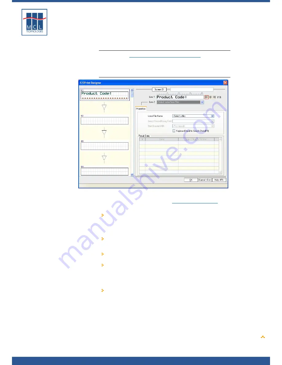 Datamax 123 Print v1.1x User Manual Download Page 79