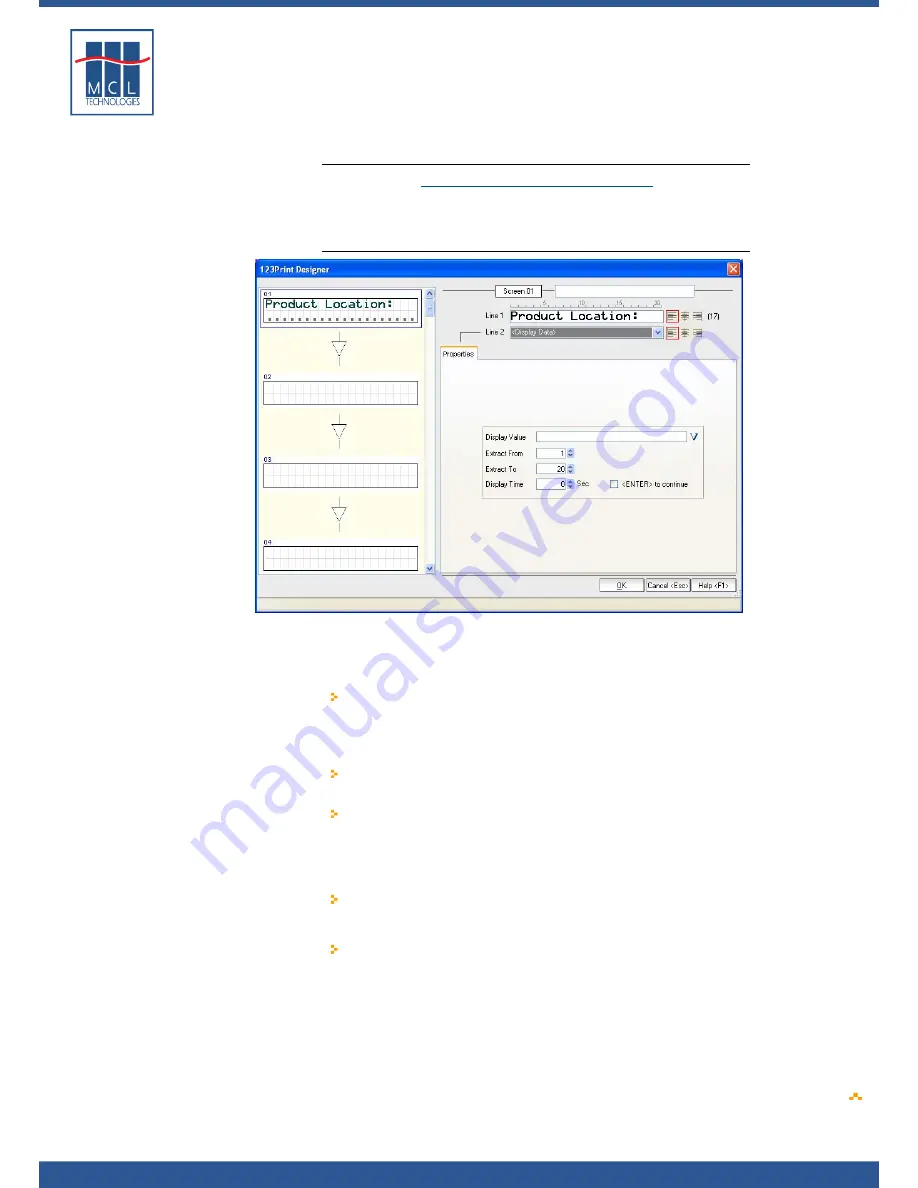 Datamax 123 Print v1.1x Скачать руководство пользователя страница 81