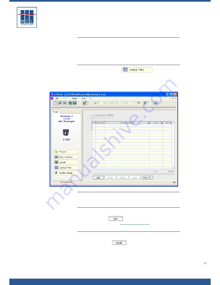 Datamax 123 Print v1.1x Скачать руководство пользователя страница 89