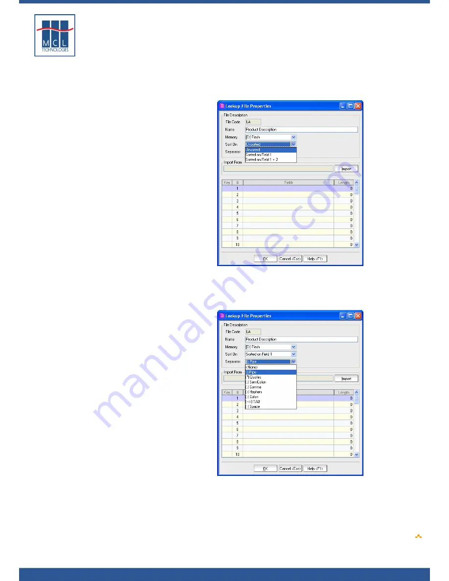 Datamax 123 Print v1.1x User Manual Download Page 93