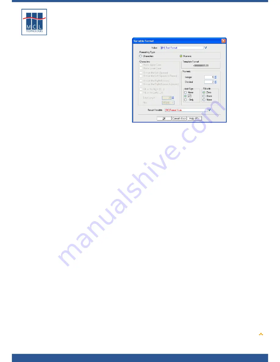 Datamax 123 Print v1.1x User Manual Download Page 166