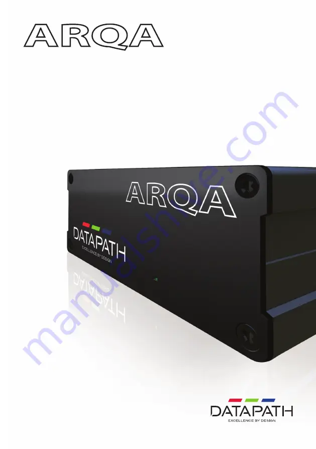 Datapath Arqa RX1/C User Manual Download Page 1