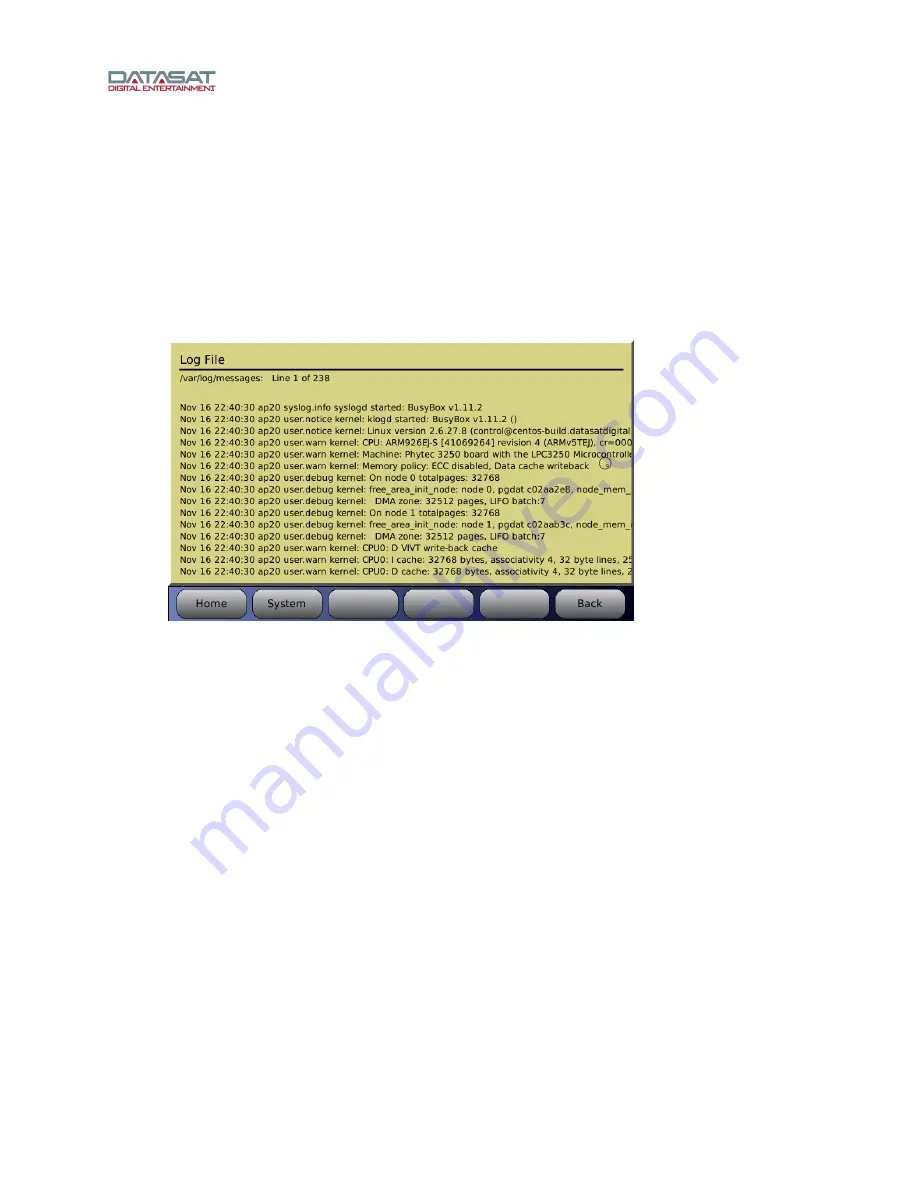 Datasat RS20i Installation And Operating Manual Download Page 62