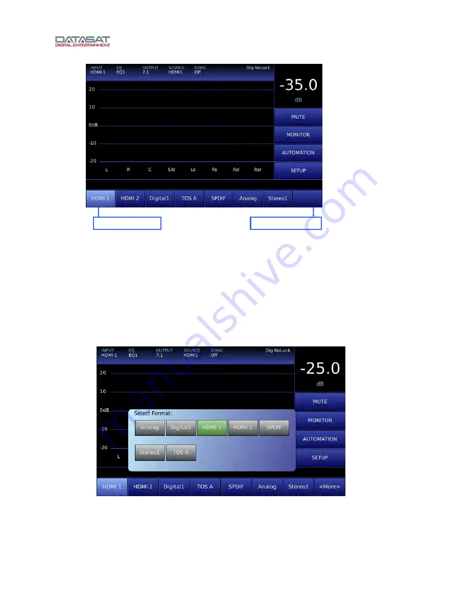 Datasat RS20i Installation And Operating Manual Download Page 67