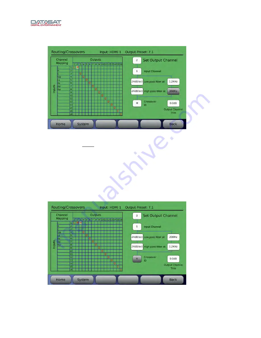 Datasat RS20i Installation And Operating Manual Download Page 91