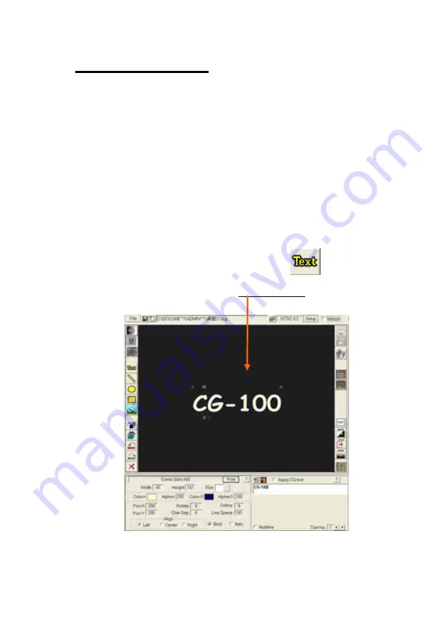 Datavideo CG-100 User Manual Download Page 34