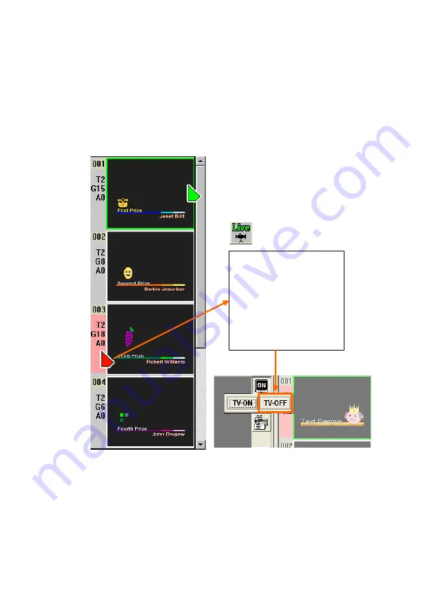 Datavideo CG-100 Скачать руководство пользователя страница 93