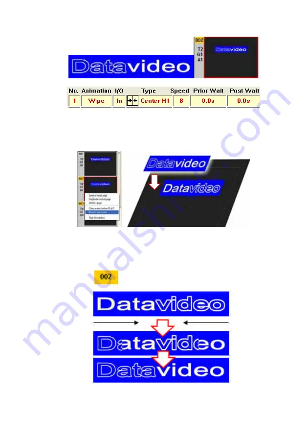 Datavideo CG-100 Скачать руководство пользователя страница 99