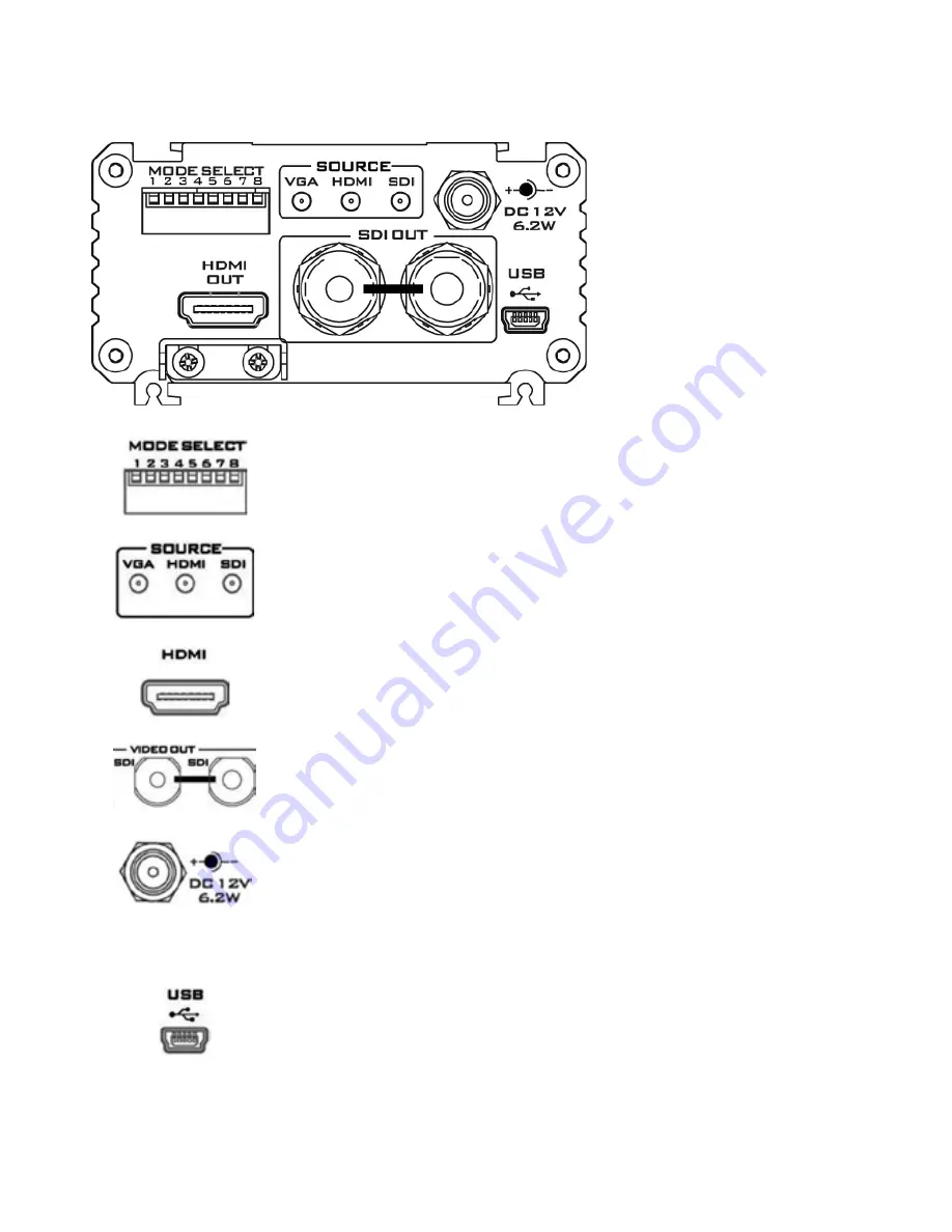 Datavideo DAC-70 Скачать руководство пользователя страница 6