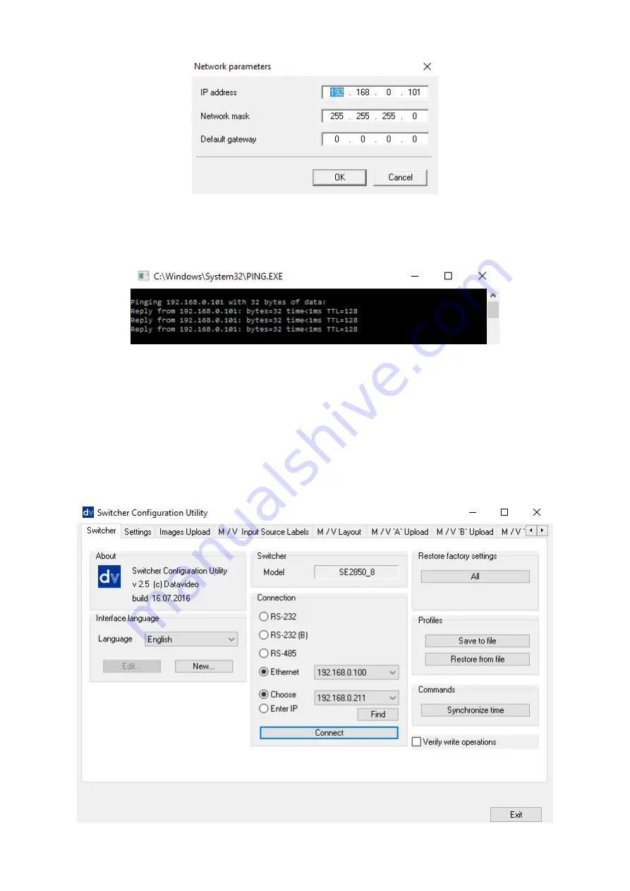 Datavideo HS-2850 Instruction Manual Download Page 38