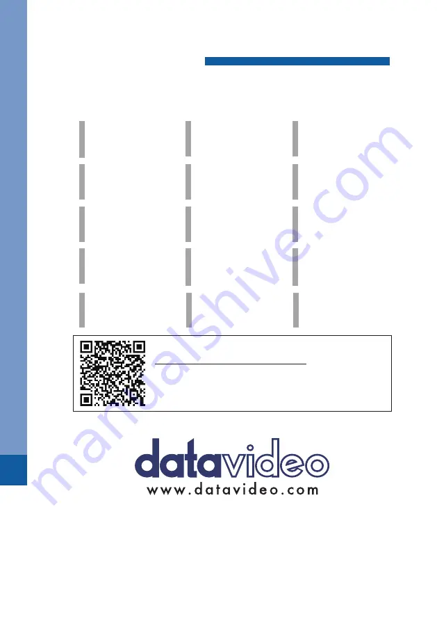 Datavideo ptc-200 Instruction Manual Download Page 54