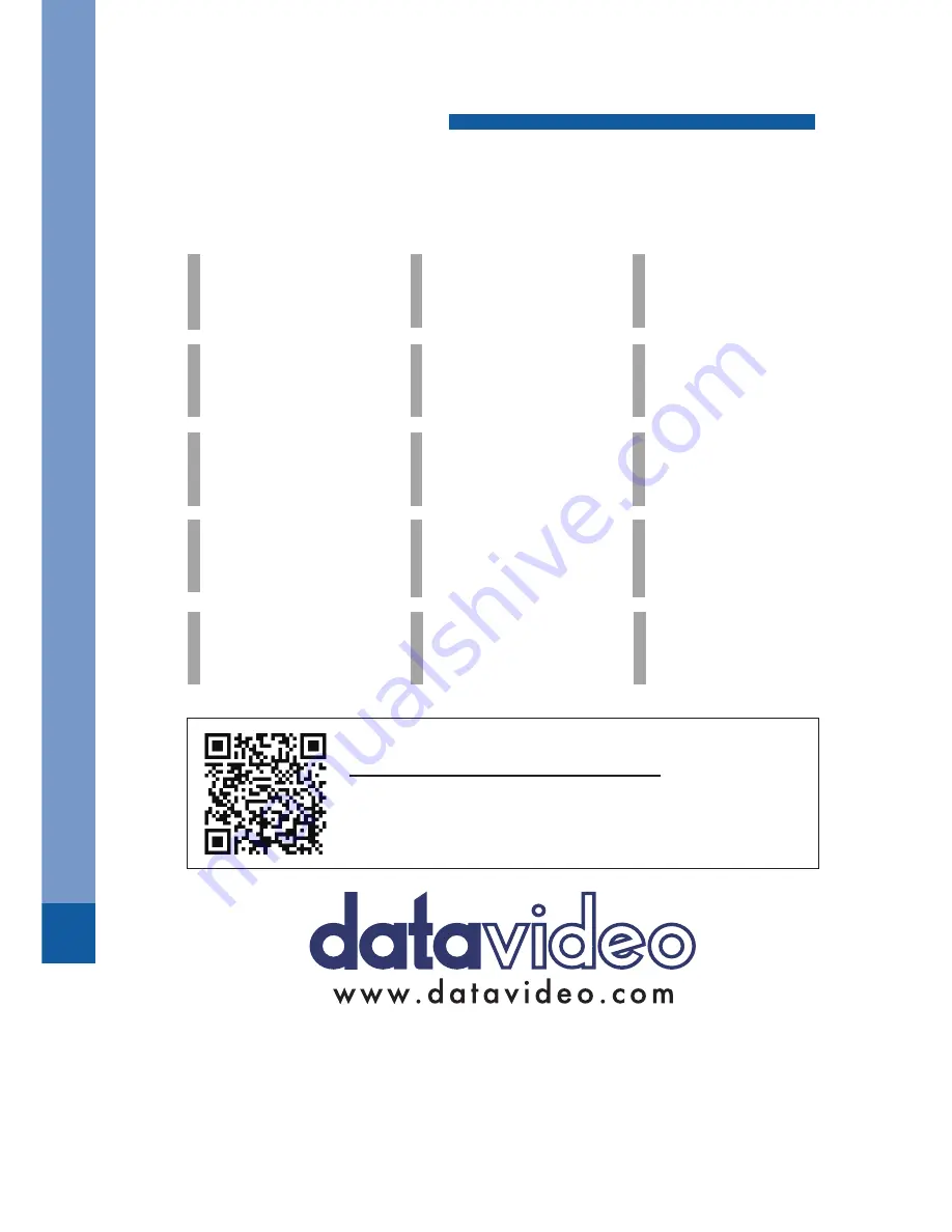 Datavideo PTC-200T Instruction Manual Download Page 44