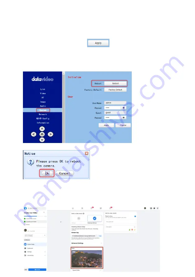 Datavideo PTC-285NDI Instruction Manual Download Page 101