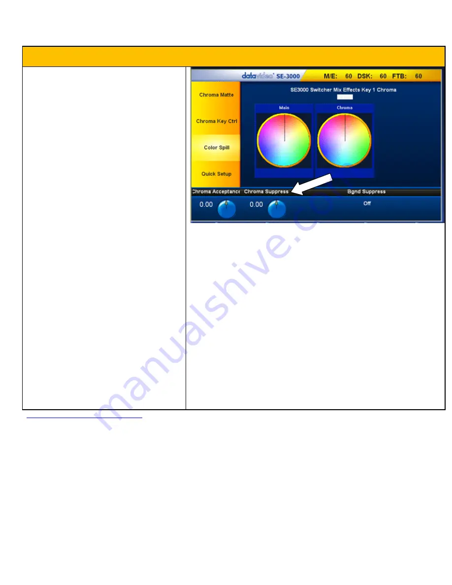 Datavideo SE-3000 Visual Quickstart Manual Download Page 29