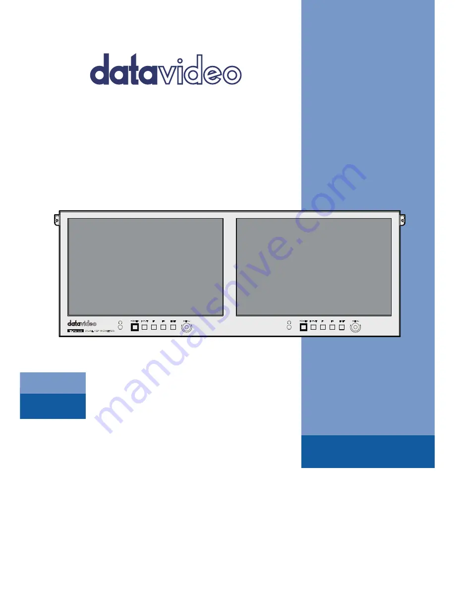 Datavideo TLM-102 Instruction Manual Download Page 1