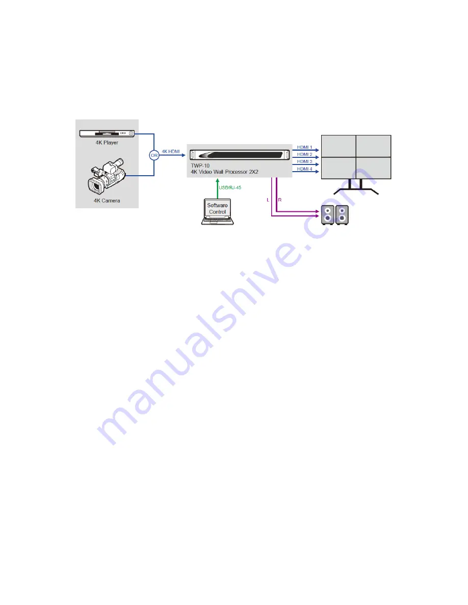 Datavideo TWP-10 Instruction Manual Download Page 9