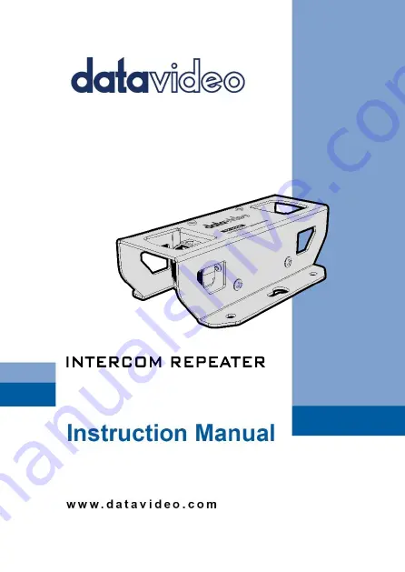 Datavideo VP-300R Скачать руководство пользователя страница 1