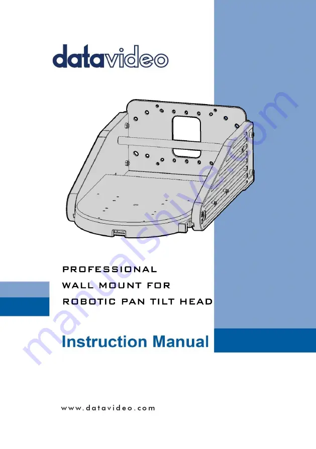 Datavideo WM-1 Series Instruction Manual Download Page 1