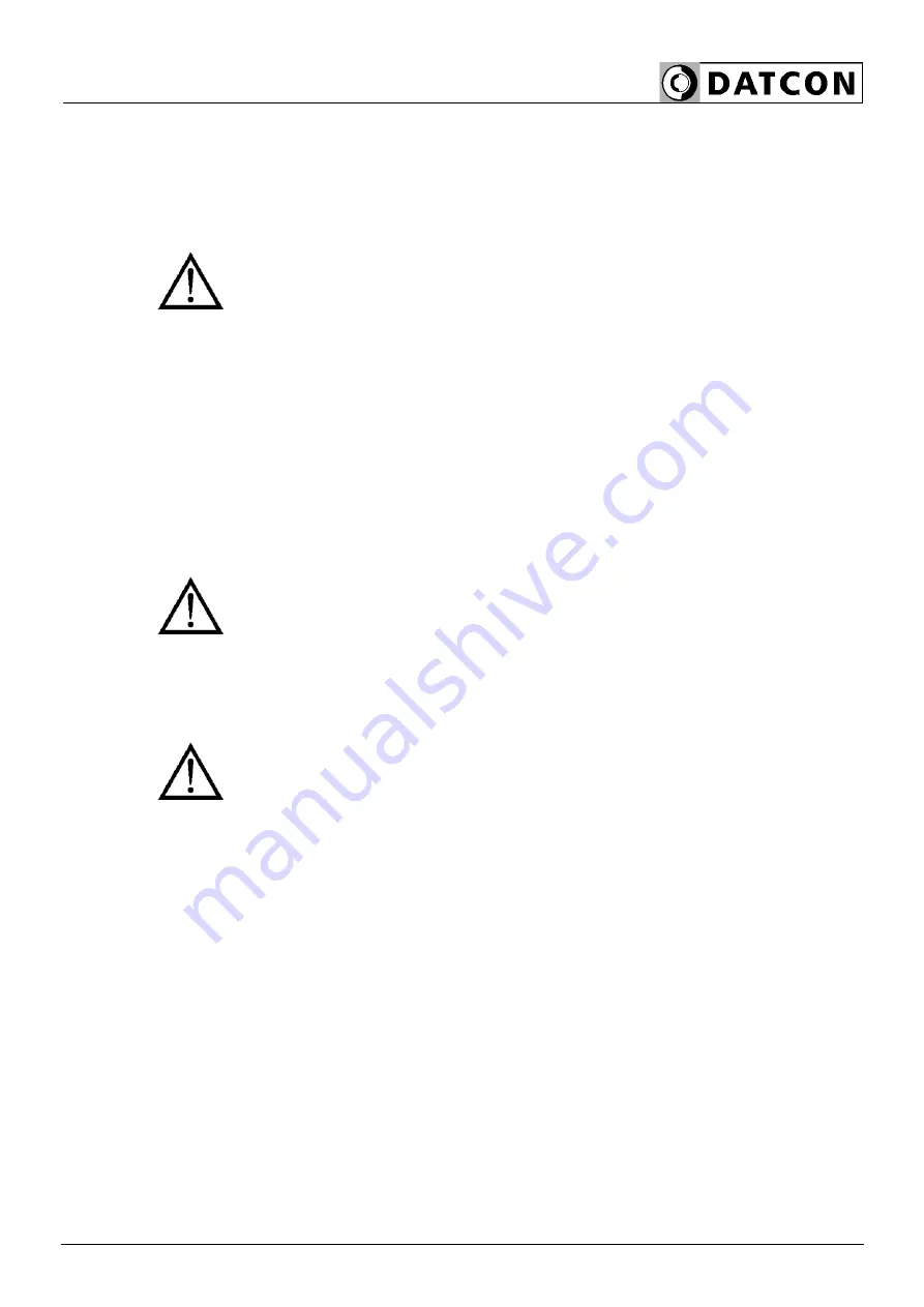 Datcon DT1400 Series Operating Instructions Manual Download Page 5