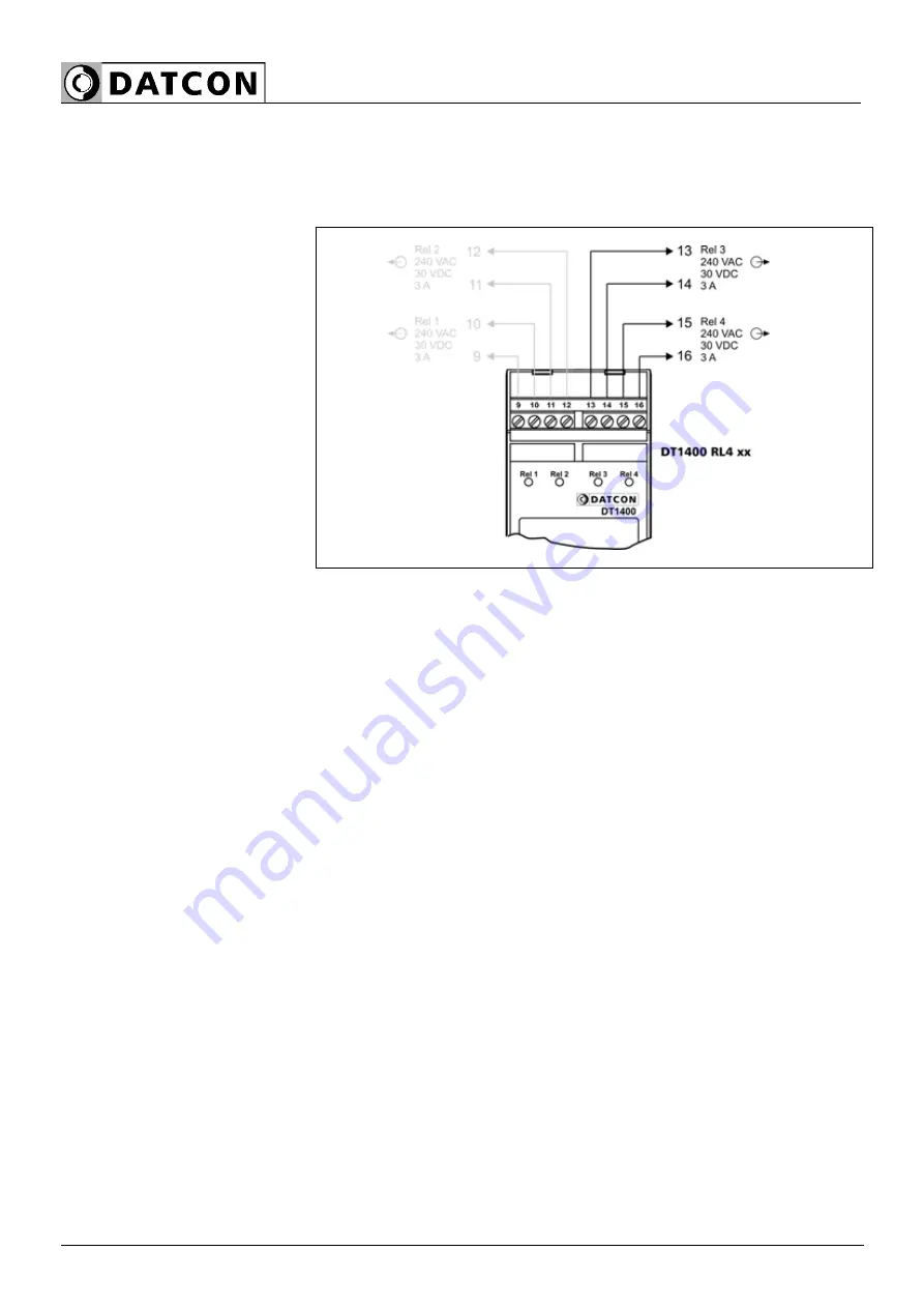 Datcon DT1400 Series Operating Instructions Manual Download Page 14