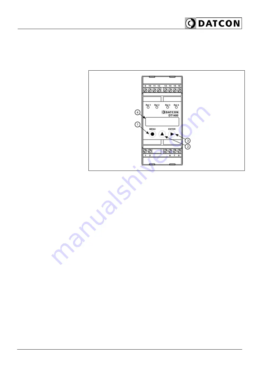 Datcon DT1400 Series Operating Instructions Manual Download Page 21