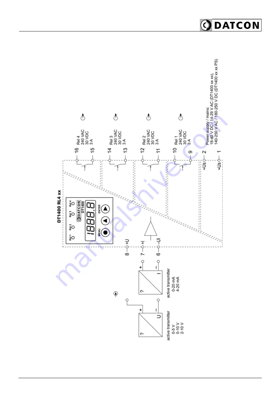 Datcon DT1400 Series Operating Instructions Manual Download Page 69