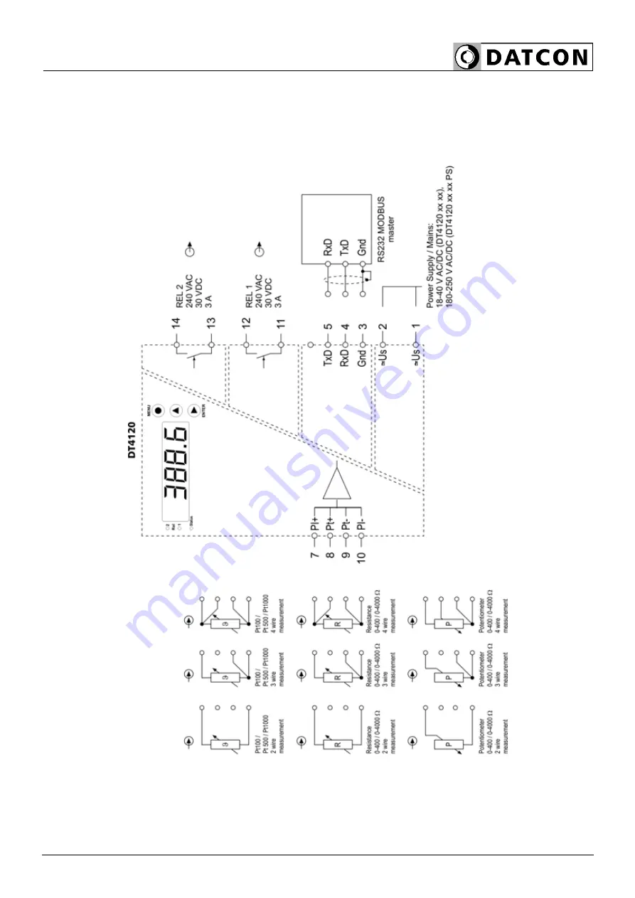 Datcon DT4120 Series Operating Instructions Manual Download Page 85