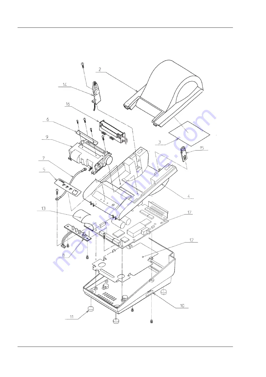 Datecs EP-50H Service Manual Download Page 13