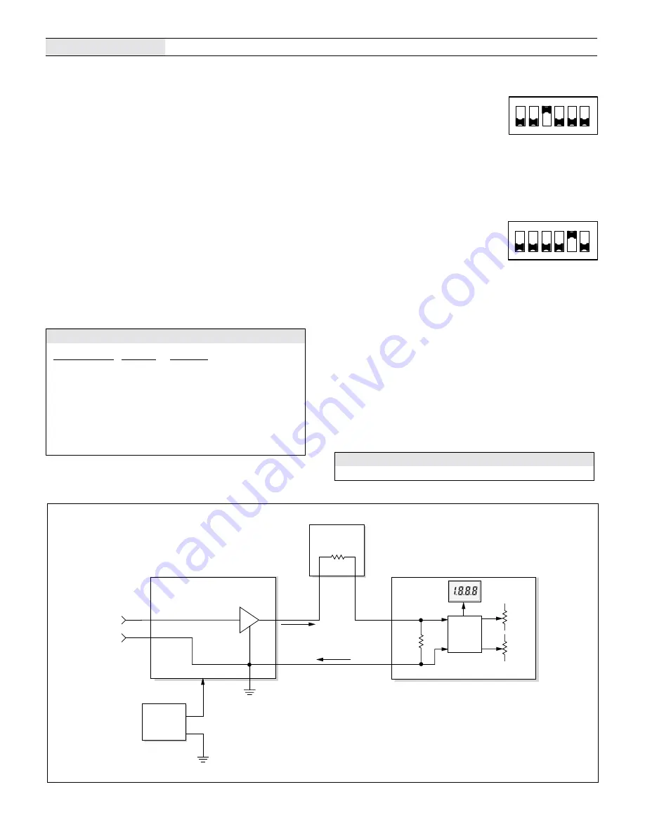 Datel DMS-20LCD-4/20 Series Manual Download Page 4