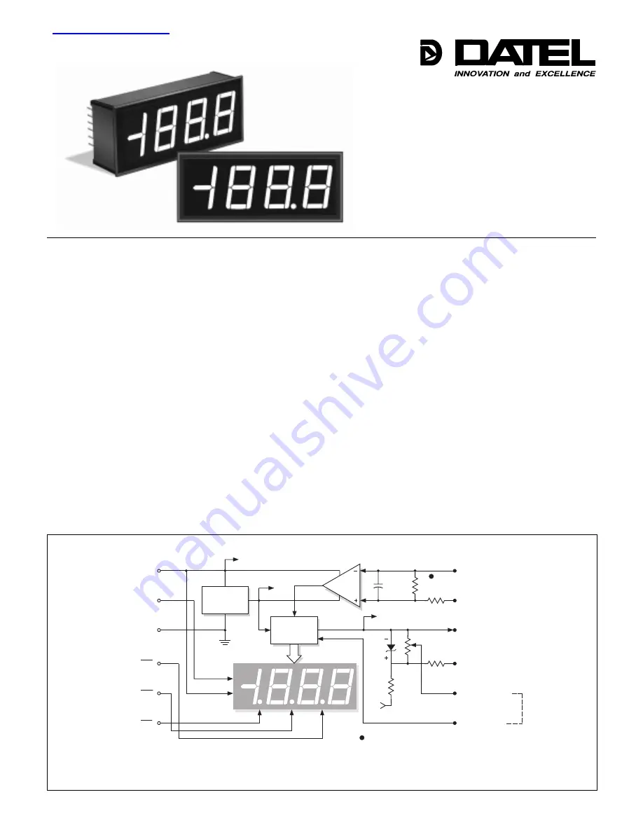 Datel DMS-30PC Series Manual Download Page 1