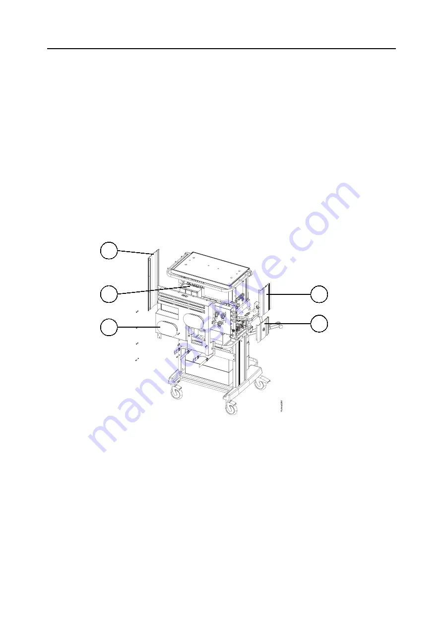 Datex-Ohmeda Anesthesia Delivery Unit S/5 Technical Reference Manual Download Page 63