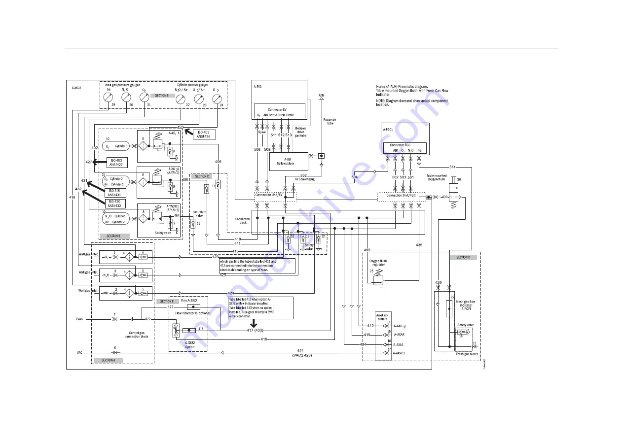 Datex-Ohmeda Anesthesia Delivery Unit S/5 Скачать руководство пользователя страница 158