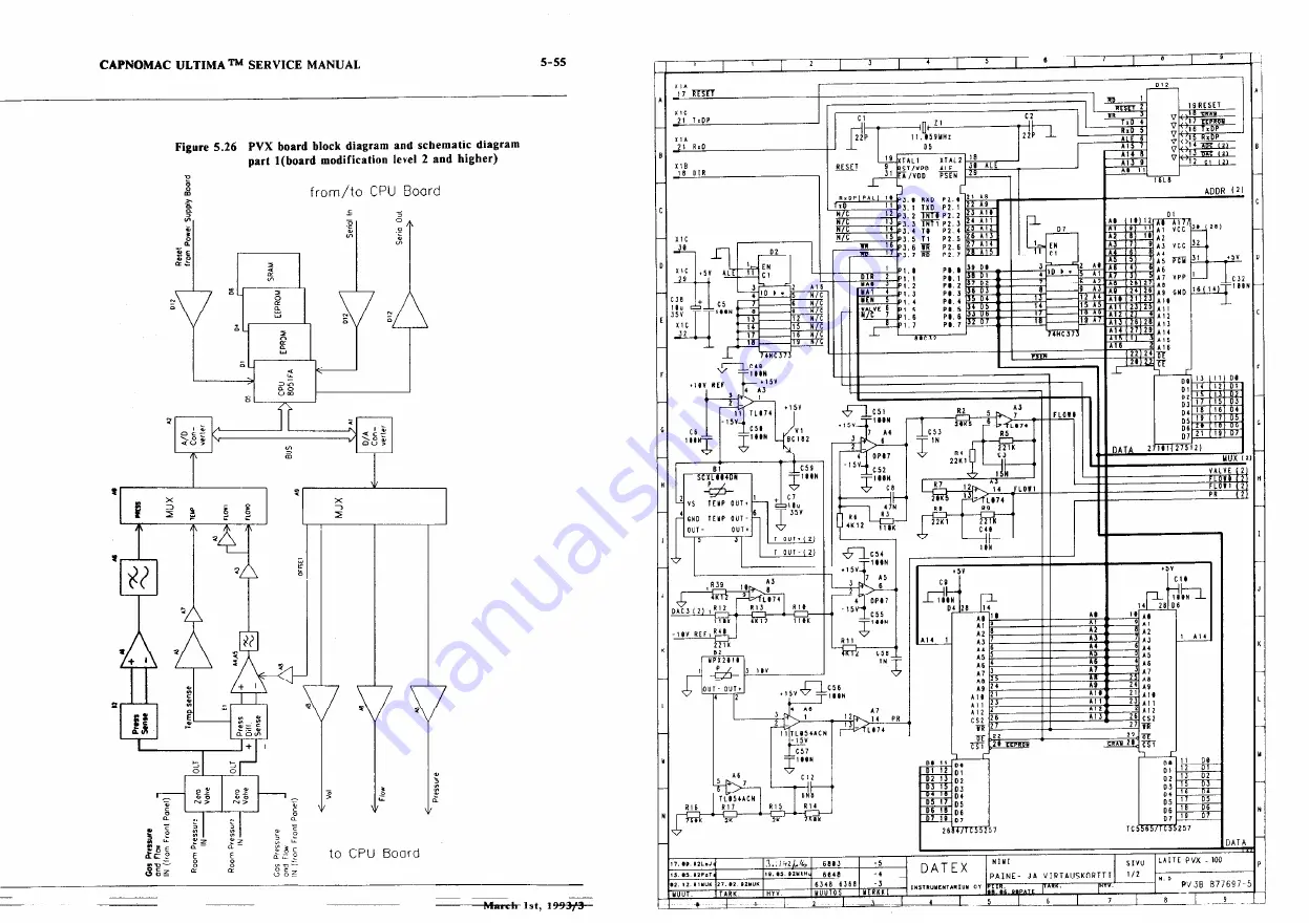 Datex-Ohmeda CAPNOMAC ULTIMA Service Manual Download Page 108