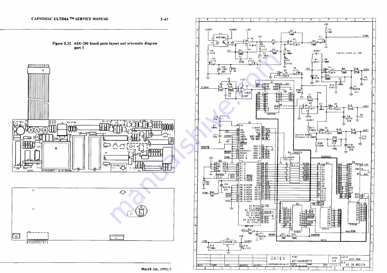 Datex-Ohmeda CAPNOMAC ULTIMA Service Manual Download Page 120