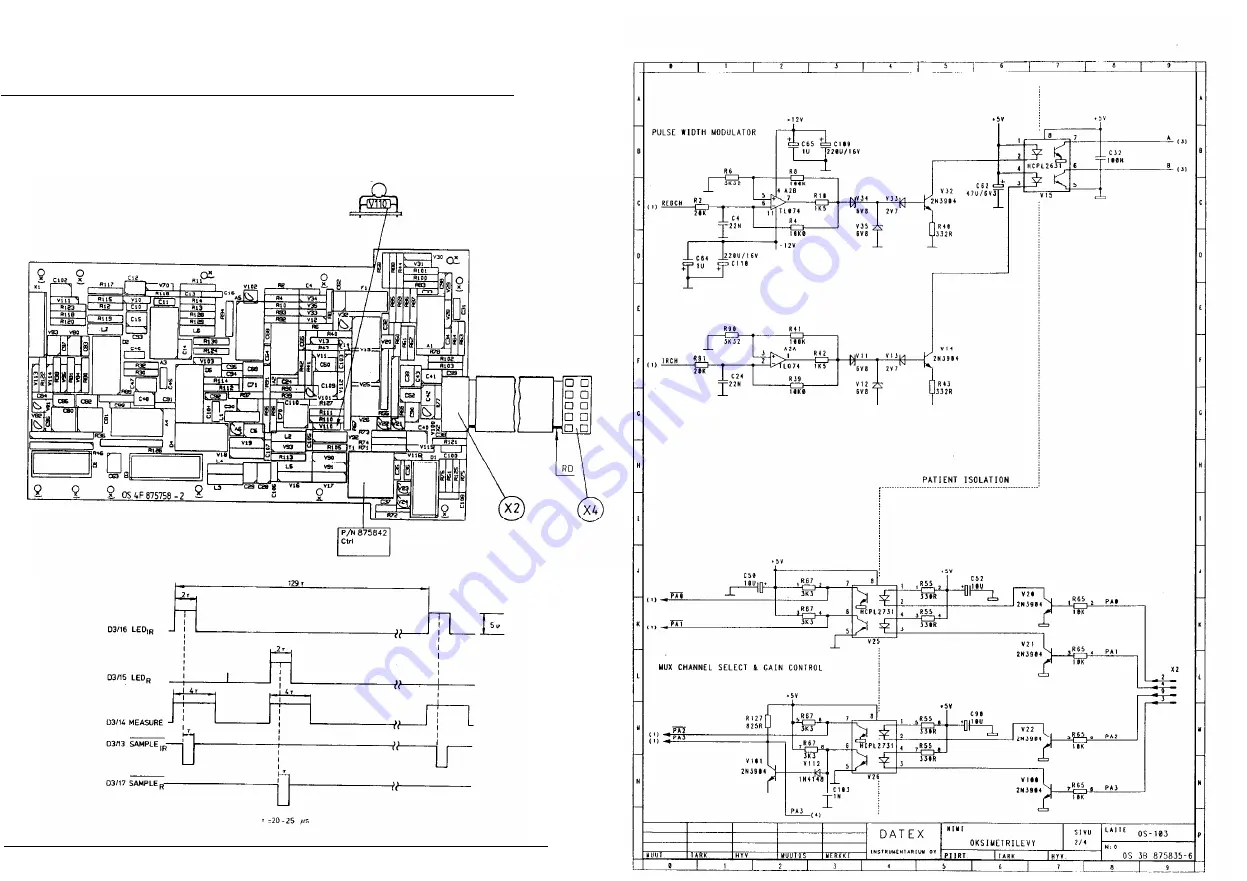 Datex-Ohmeda CAPNOMAC ULTIMA Service Manual Download Page 197