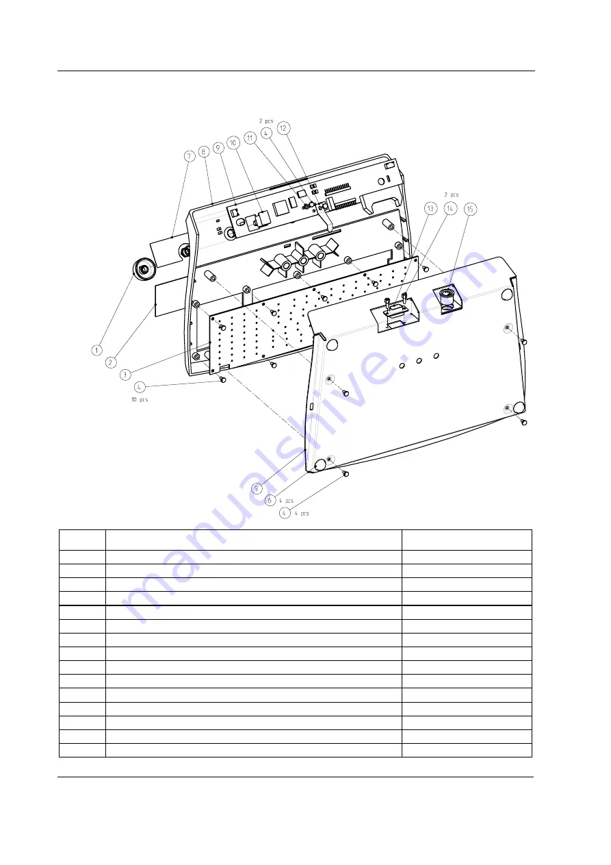 Datex-Ohmeda S/5 B-ARK Technical Reference Manual Slot Download Page 22