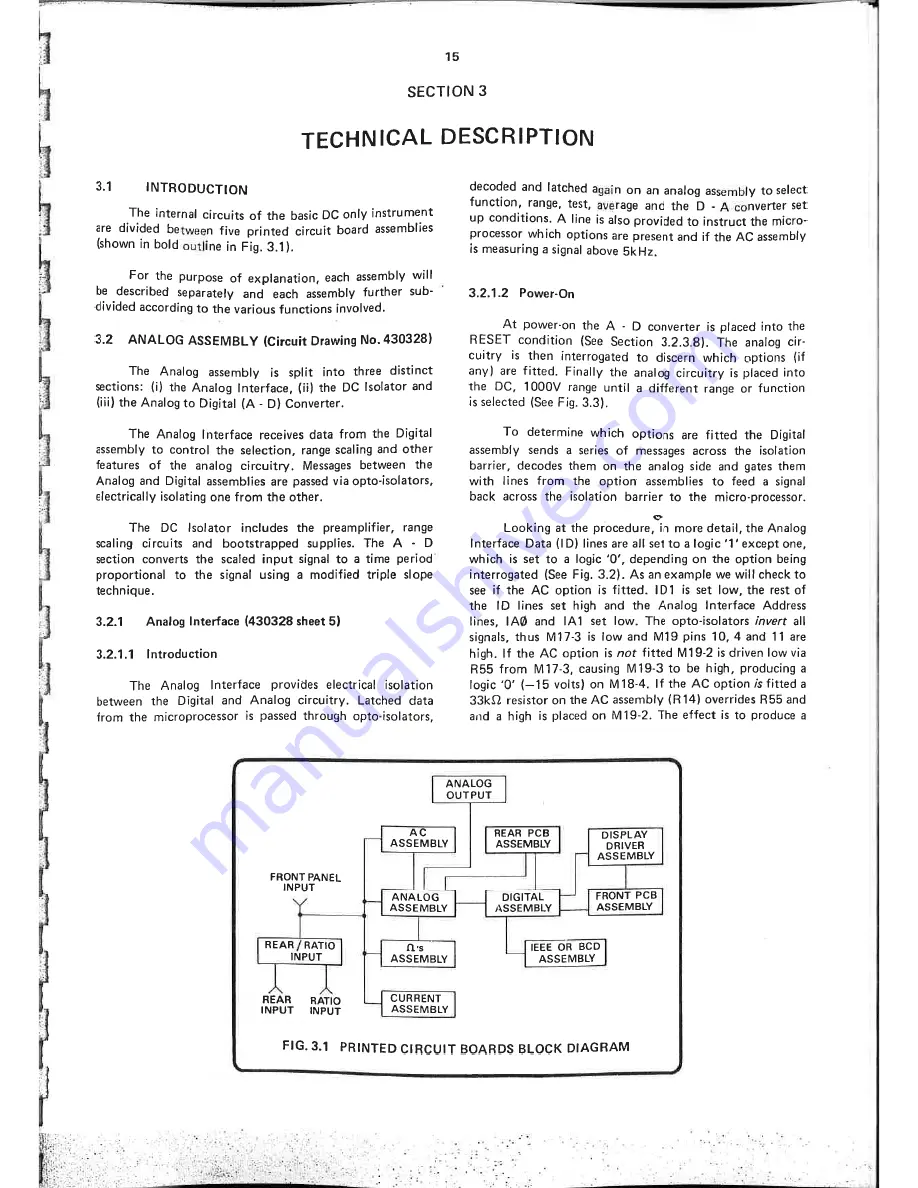 Datron 1061 Calibration And Servicing Handbook Download Page 23