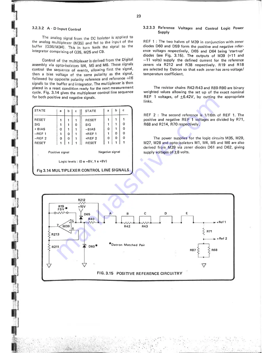 Datron 1061 Calibration And Servicing Handbook Download Page 31