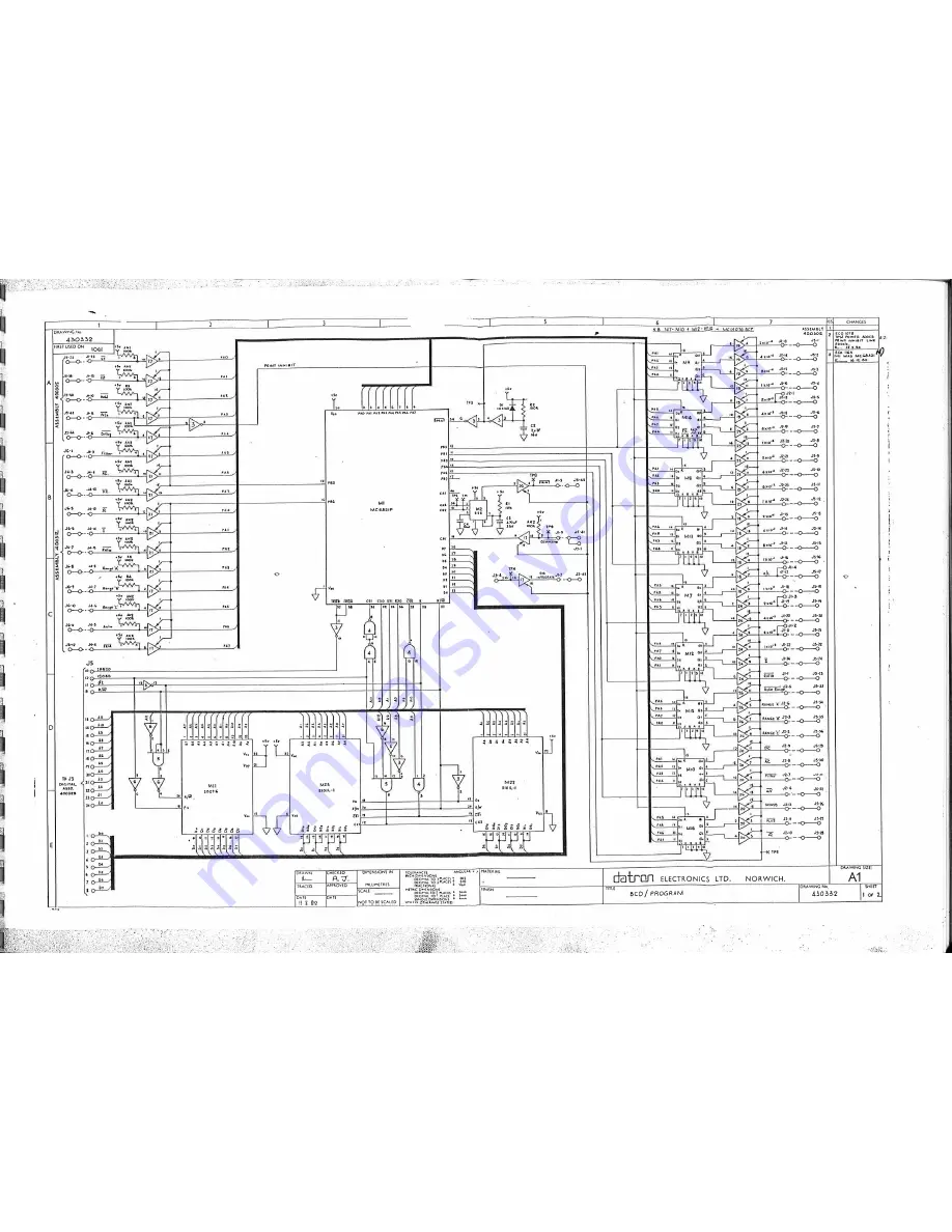 Datron 1061 Calibration And Servicing Handbook Download Page 182