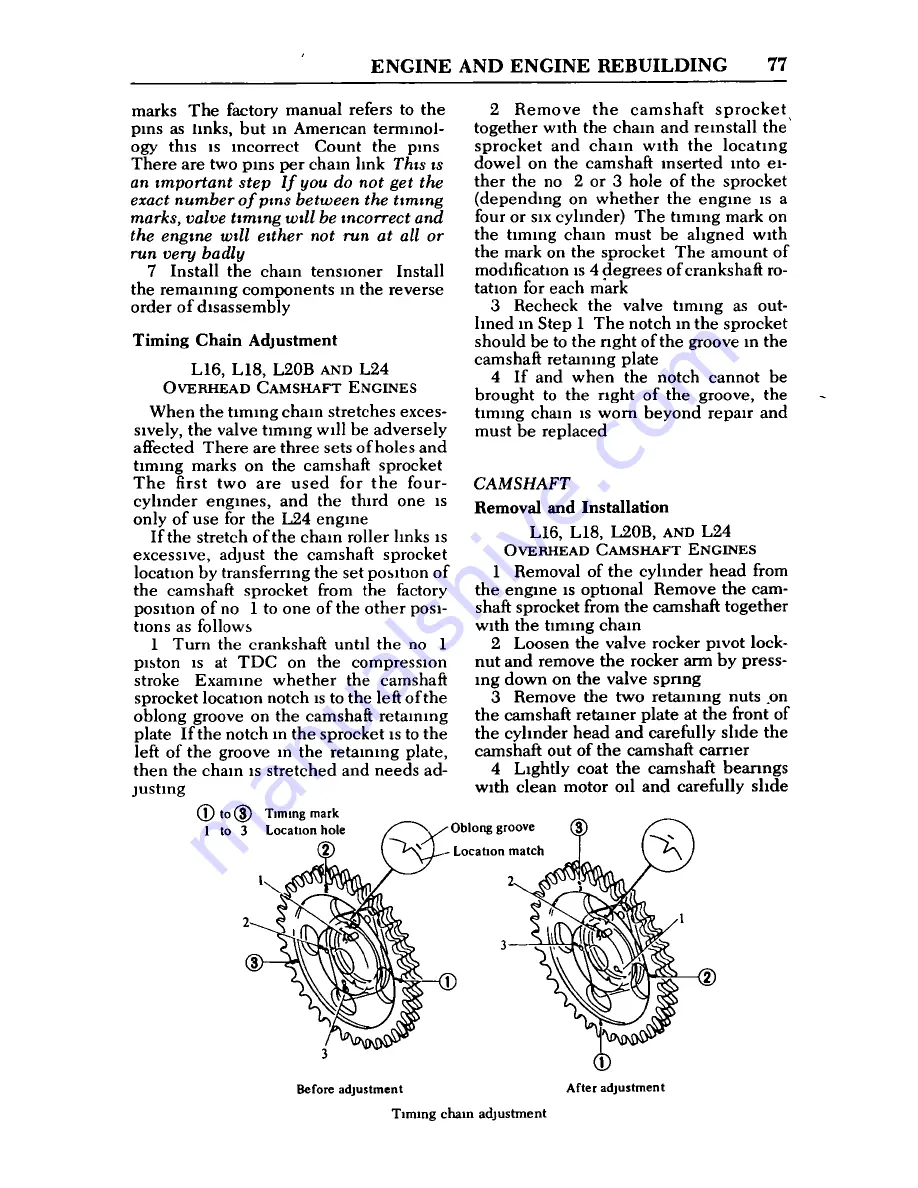 Datsun 1973 510 Repair Manual Download Page 83