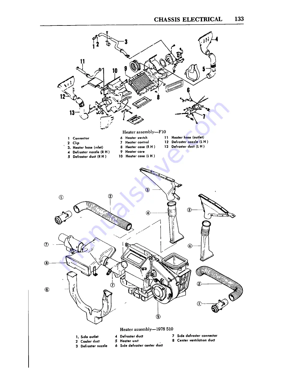 Datsun 1973 510 Скачать руководство пользователя страница 139