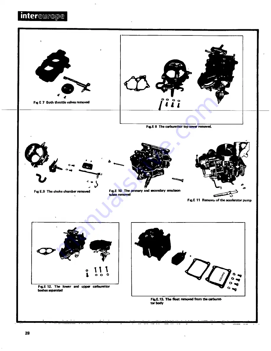 Datsun Saloon I300 Workshop Manual Download Page 28