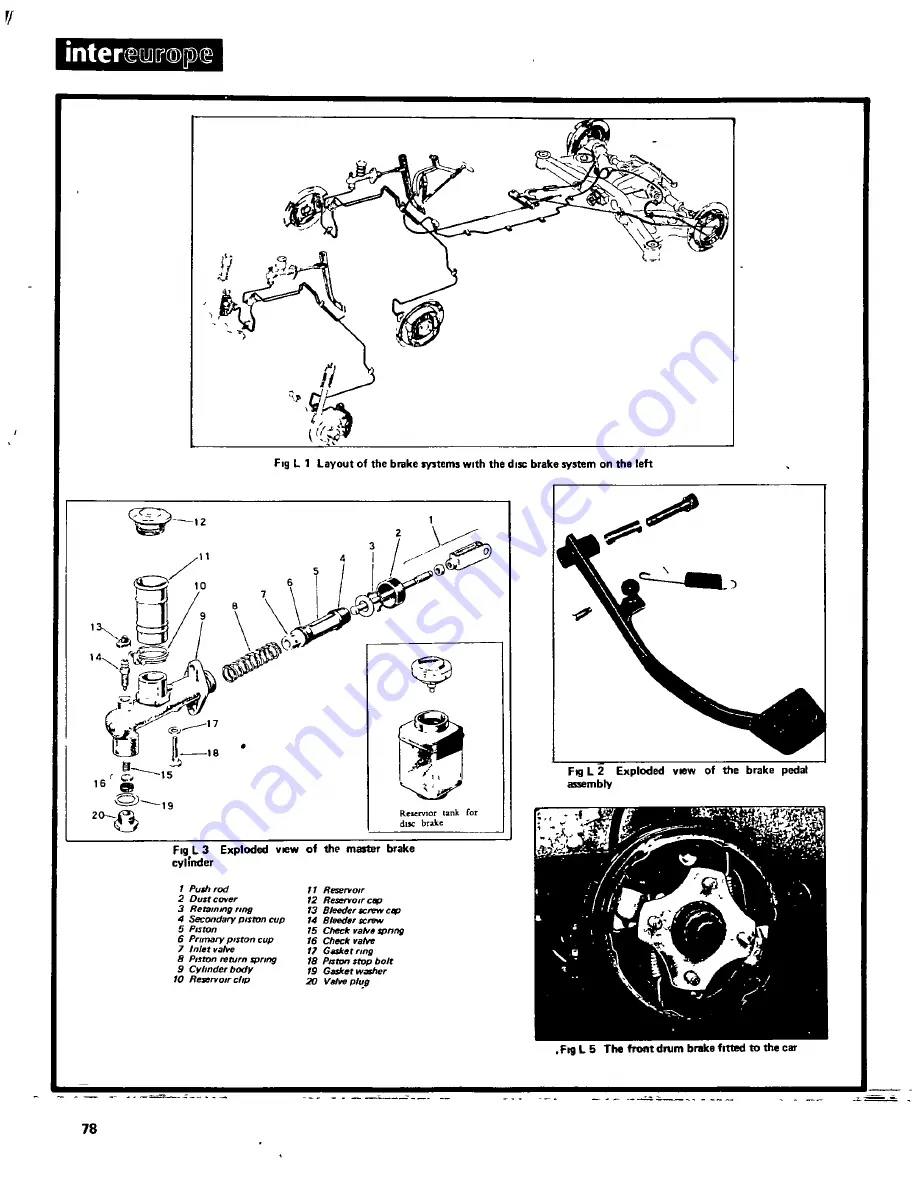 Datsun Saloon I300 Workshop Manual Download Page 78