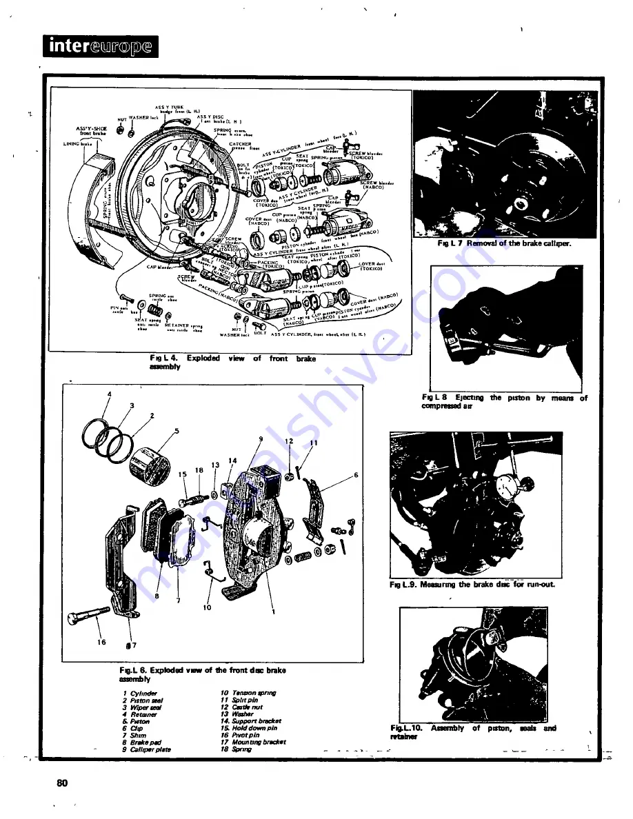 Datsun Saloon I300 Workshop Manual Download Page 80